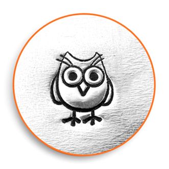 ImpressArt Prägestempel Motiv Eule 6mm-