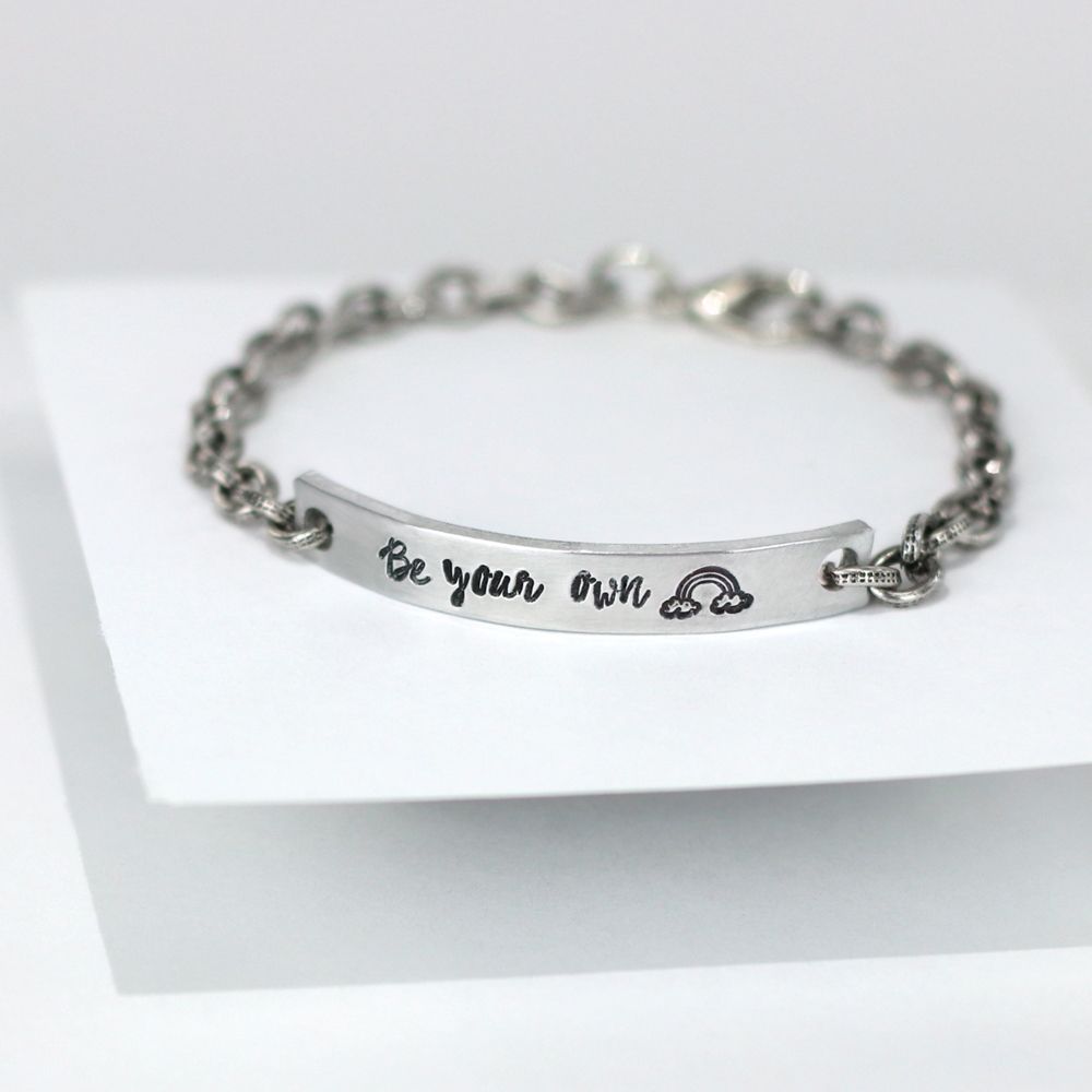 ImpressArt Prägestempel Motiv Regenbogen gross 6mm